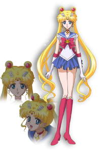 Sailor Moon - Character art from Pretty Guardian Sailor Moon Crystal