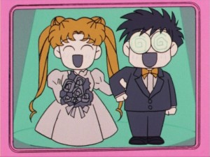 Sailor Moon episode 2 screenshot - Japanese DVD