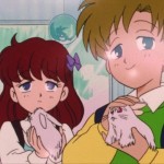 Sailor Moon episode 5 - Mika and Shingo hypnotized by the Chanela
