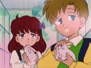 Sailor Moon episode 5 - Mika and Shingo hypnotized by the Chanela