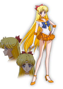 Sailor Venus - Character art from Pretty Guardian Sailor Moon Crystal