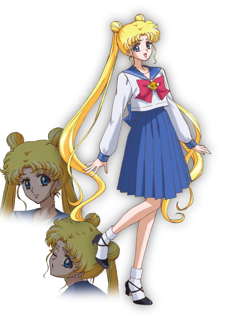 Usagi Tsukino - Character art from Pretty Guardian Sailor Moon Crystal