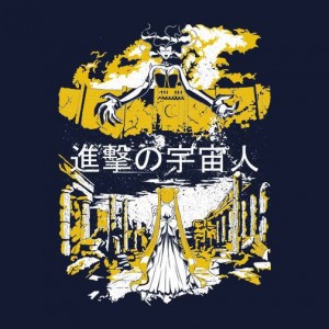 Attack on Moon - Alien Advance - Sailor Moon shirt at Pop Up Tee