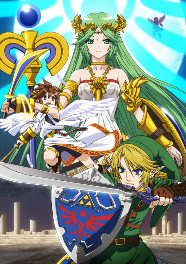 Palutena from Super Smash Bros. Wii U and 3DS