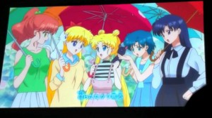 Sailor Moon Crystal episode 01 - Makoto, Minako, Usagi, Ami, Rei