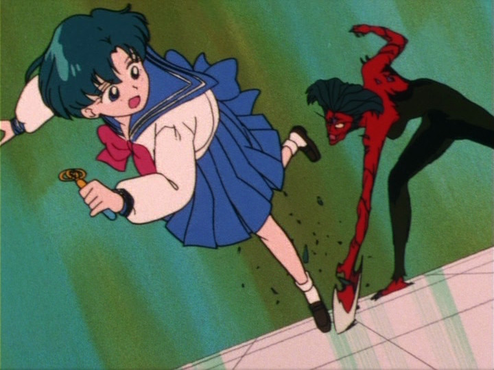 Sailor Moon episode 8 - Ami and a Youma