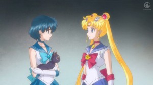 Sailor Moon Crystal Act.2 Ami - Sailor Mercury - Sailor Mercury and Sailor Moon