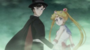 Sailor Moon Crystal Act.2 Ami - Sailor Mercury - Sailor Moon and Tuxedo Mask