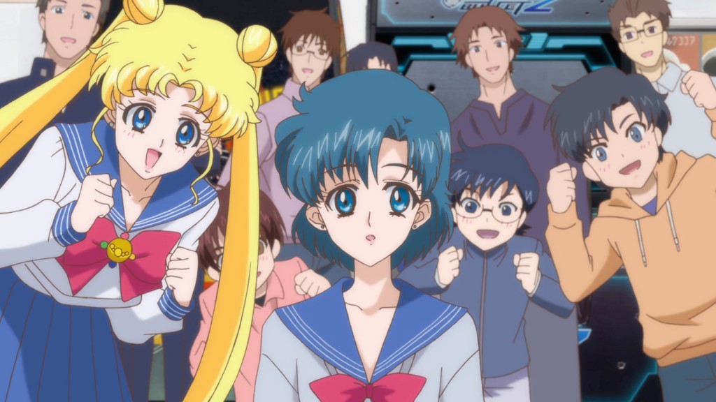 Sailor Moon Crystal Act.2 Ami - Sailor Mercury - Usagi and Ami