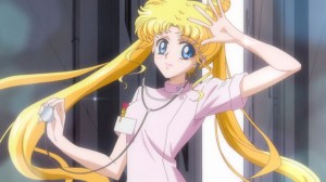 Sailor Moon Crystal Act.2 Ami - Sailor Mercury - Usagi as a doctor