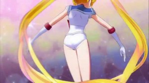 Sailor Moon's transformation sequence from Sailor Moon Crystal