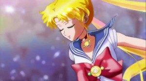 Sailor Moon's transformation sequence from Sailor Moon Crystal