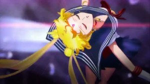 Sailor Moon's transformation sequence from Sailor Moon Crystal