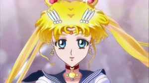 Sailor Moon's transformation sequence from Sailor Moon Crystal