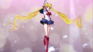 Sailor Moon's transformation sequence from Sailor Moon Crystal