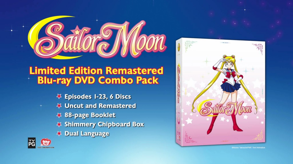 Sailor Moon DVD and Blu-Ray info