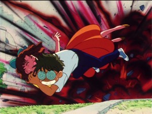 Sailor Moon episode 26 - Umino saving Naru