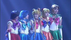 Sailor Moon La Reconquista Musical DVD - Sailor Mars, Mercury, Moon, Venus and Jupiter