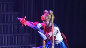 Sailor Moon La Reconquista Musical DVD - Sailor Moon with sword