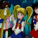 Usagi and Minako as Sailor Moon