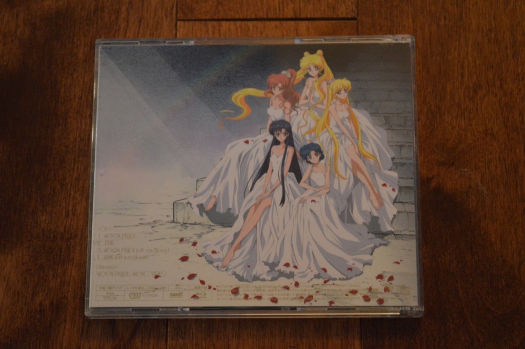 Moon Pride CD Single - Blu-Ray CD Combo - Back