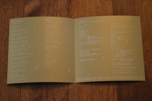 Moon Pride CD Single - Blu-Ray CD Combo - Insert