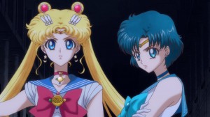 Sailor Moon Crystal Act 3, Rei - Sailor Moon and Sailor Mercury