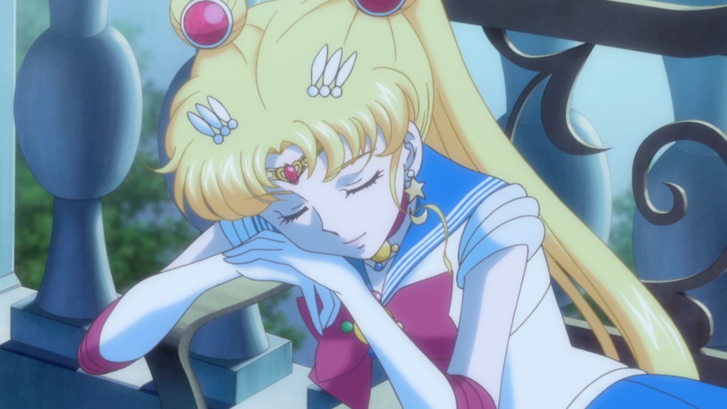 Sailor Moon Crystal Act 4 - Sailor Moon sleeping