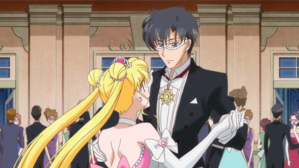 Sailor Moon Crystal Act 4 - Usagi and Mamoru dancing