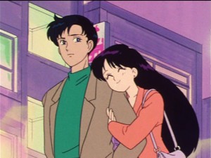 Sailor Moon episode 27 - Mamoru and Rei