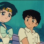 Sailor Moon episode 27 - Sailor Mercury and Ryo Urawa