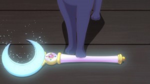 Sailor Moon Crystal Act 5 - Luna gives Usagi the Moon Stick