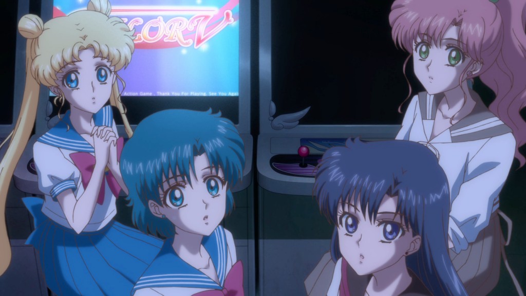 Sailor Moon Crystal Act 6 - Usagi, Ami, Rei and Makoto