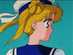 Sailor Moon episode 42 - Usagi as a Sailor