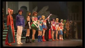 Sailor Moon Petite Étrangère musical - Cast