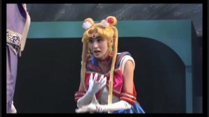 Sailor Moon Petite Étrangère musical - Sailor Moon surprised that Chibiusa is her daughter