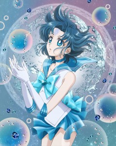Sailor Moon Crystal Blu-Ray vol. 2 Deluxe Limited Edition box - Sailor Mercury'