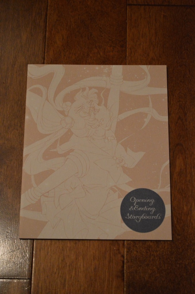 Sailor Moon Crystal Deluxe Limited Edition Blu-Ray vol. 1 - Opening and ending storyboards