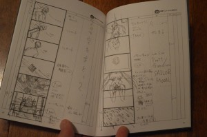 Sailor Moon Crystal Deluxe Limited Edition Blu-Ray vol. 1 - Opening storyboards