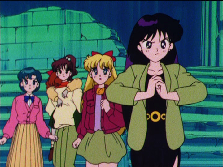 Sailor Moon episode 48 - Rei is ready for a fight