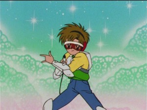Sailor Moon episode 50 - Shingo at the VR game