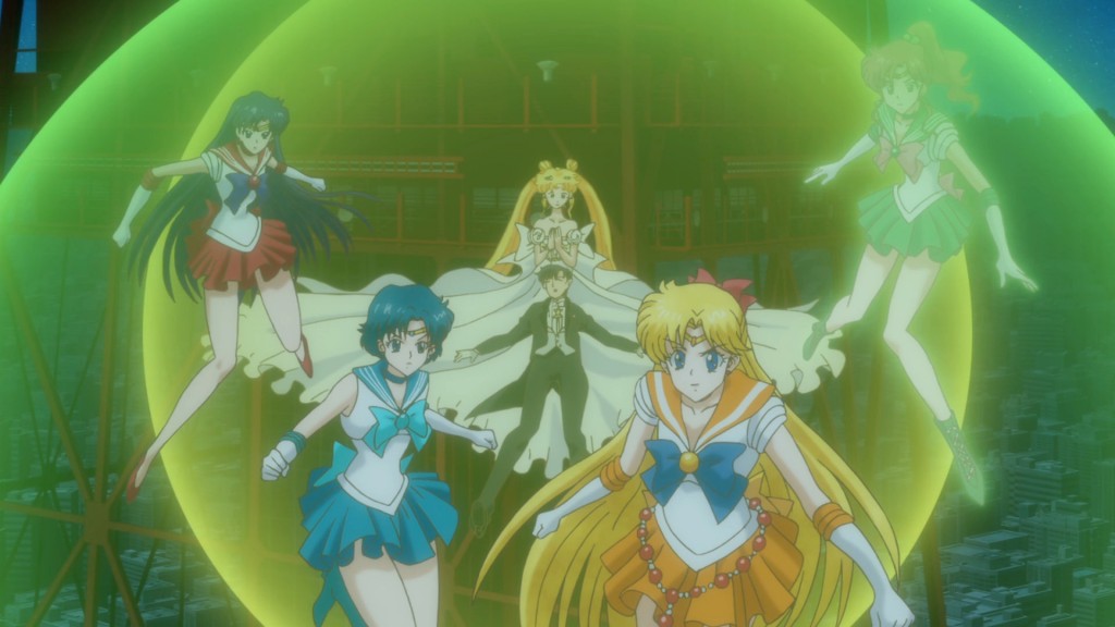 Sailor Moon Crystal Act 9 - The Sailor Guardians protect Princess Serenity and Tuxedo Mask