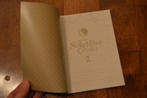 Sailor Moon Crystal Deluxe Limited Edition Blu-Ray vol. 2 - Book - Inside cover