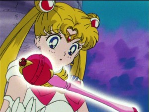 Sailor Moon R episode 51 - Sailor Moon receives the Cutie Moon Rod