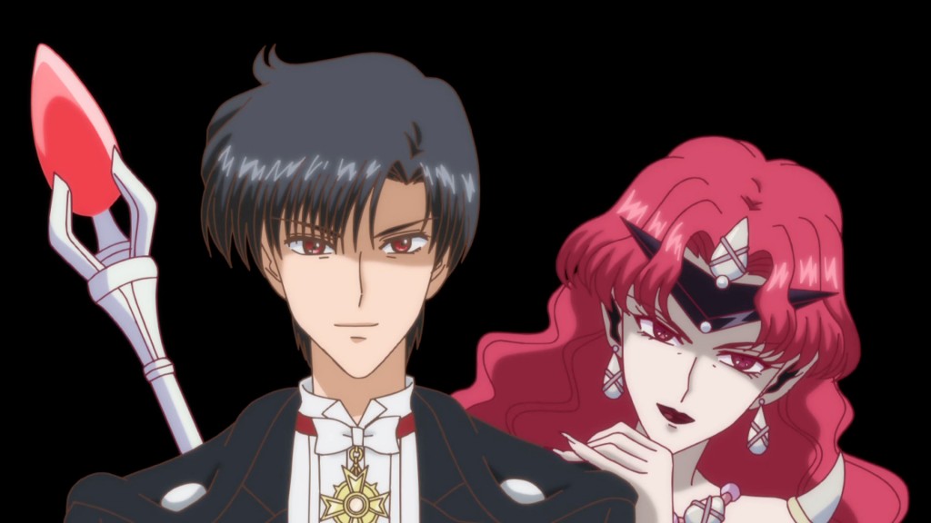 Sailor Moon Crystal Act 12 Preview - Evil Tuxedo Mask and Queen Beryl