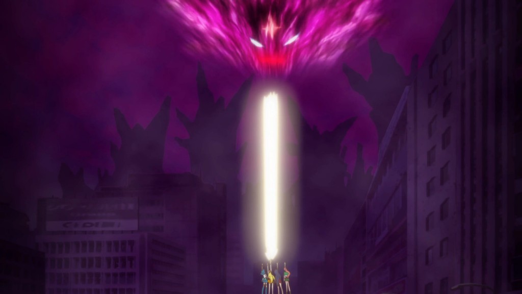 Sailor Moon Crystal Act 13 - The Sailor Team defeating Metalia