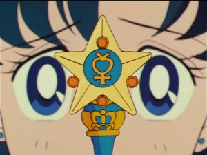 Sailor Moon R episode 62 - Sailor Mercury's new transformation item