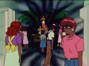 Sailor Moon R episode 66 - Dark Fruit turns people in to black zombies