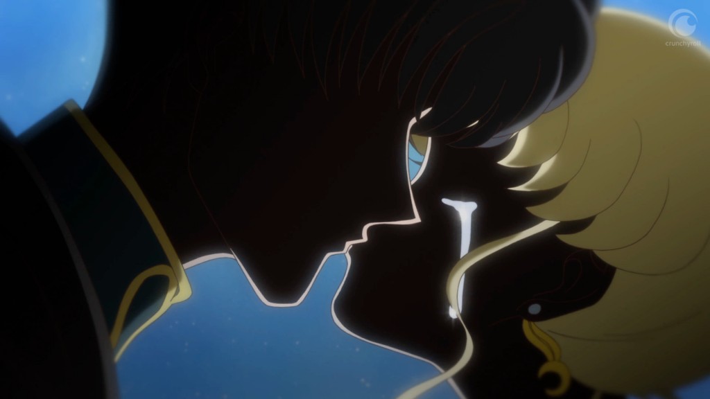Sailor Moon Crystal Act 13 - Endymion and Serenity kiss