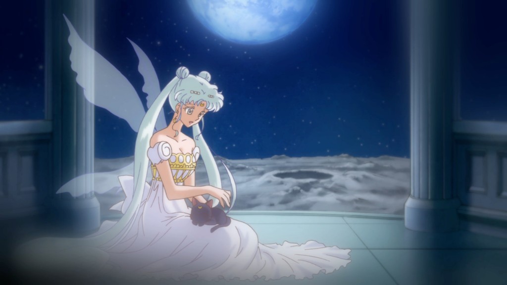 Sailor Moon Crystal Act 13 - Queen Serenity and Kitten Luna